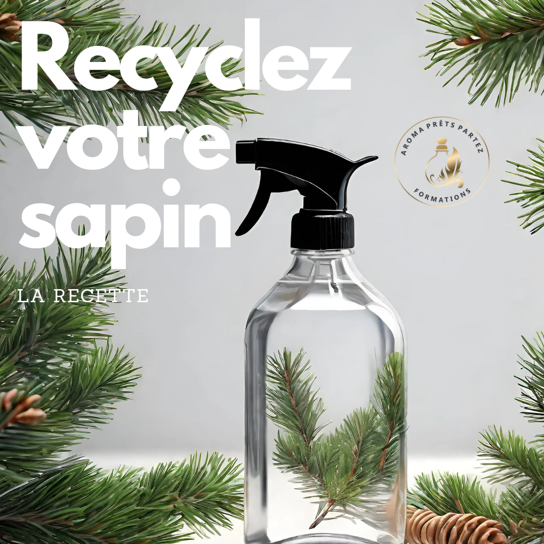Recyclez votre sapin de Noël en nettoyant écologique - Même avec un sapin traité !